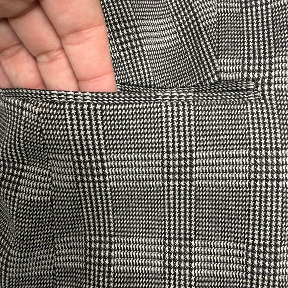 EUC Women's EXPRESS Double Breasted Houndstooth Blazer | Size M - Picture 10 of 14